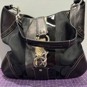 Vintage Coach Hamptons Hobo